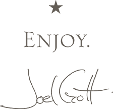 Enjoy! Signed Joel Gott